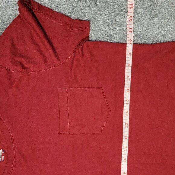 Jockey Casual T-Shirt Dress, Red Resin, Large - Picture 10 of 10